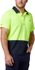 Picture of Hard Yakka Core Hi Vis 2 Tone Vented Short Sleeve Polo (Y11396)