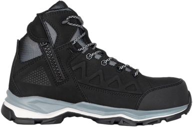 Picture of Hard Yakka Atomic Hybrid Lace Up & Side Zip Safety Boot - Black (Y60285)