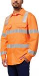 Picture of Hard Yakka Hi Vis Biomotion Reflective Cotton Shirt (Y04265)