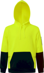Picture of Australian Industrial Wear Unisex Hi Vis Two Tone Water Resistant Fleece Hoodie (SW91)