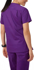 Picture of NNT Uniforms Womens Next-Gen Antibacterial Active Florence Purple Scrub Top (CATULM-PUR)