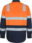 Picture of JB's Wear Hi Vis Day/Night Long Sleeve 150G Level 3 Work Shirt (6DNW3)