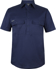 Picture of JB's Wear Short Sleeve Stretch Closed Front Work Shirt (6WKCS)