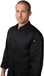 Picture of Chef Works Mens Darling Chef Jacket (DBBL)