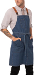 Picture of Chef Works Berkeley Bib Apron (ABS01)