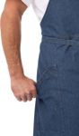 Picture of Chef Works Berkeley Chefs Bib Apron (ACS01)