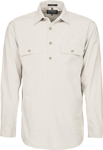 Picture of Ritemate Workwear Mens Pilbara Heavy Weight Closed Front Long Sleeve Shirt (RM800CF)