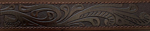 Picture of Ritemate Workwear Pilbara Western Oval Buckle Tooled Leather Belt (RMPW005)