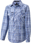 Picture of Ritemate Workwear Childrens Pilbara Western Snap Button Long Sleeve Shirt (RMPW010)