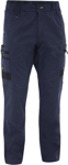 Picture of Bisley Workwear Mens Flx & Move Stretch Canvas Elastic Waist Cargo Pants (BPC6338)