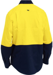 Picture of Bisley Workwear Mens Hi Vis Cool Lightweight Drill Shirt (BS6695)