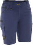 Picture of Bisley Workwear Womens Flx & Move Elastic Waist Cargo Short (BSHL1338)