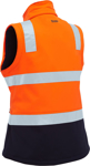 Picture of Bisley Workwear Womens Taped Two Tone Hi Vis 3-in-1 Soft Shell Jacket (BJL6078T)