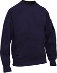 Picture of Bisley Workwear Mens Work Fleece Crew Neck Jumper (BK6723)