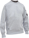 Picture of Bisley Workwear Mens Work Fleece Crew Neck Jumper (BK6723)
