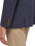 Picture of NNT Uniforms Mens Textured Jacket - Indigo (CATBES-IND)