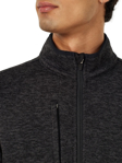 Picture of NNT Uniforms Mens Textured Fleece Zip Front Jacket - Charcoal (CATBFJ-CHA)