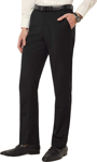 Picture of NNT Uniforms Mens Wool Blend Twill Secret Waist Tailored Pant - Black (CATCPA-BLA)
