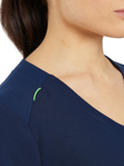 Picture of NNT Uniforms Womens Invigorate Helen Scrub Top - Navy Blue (CATUWX-NVB)