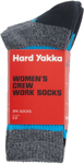 Picture of Hardyakka Womens Cotton Rich Crew Socks - 3 Pack (Y08606)