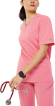 Picture of NNT Uniforms Invigorate Charles Scrub Top - Pink (CATRHL-PIN)