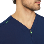 Picture of NNT Uniforms Invigorate Charles Scrub Top - Navy Blue (CATRHL-NVB)