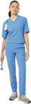 Picture of NNT Uniforms Invigorate Charles Scrub Top - Light Blue (CATRHL-LBL)