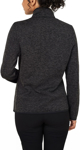 Picture of NNT Uniforms Womens Textured Fleece Zip Front Jacket - Charcoal (CAT5E2-CHA)