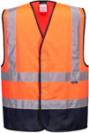 Picture of Prime Mover Workwear Hi Vis Class Day/Night Contrast Vest (C479)