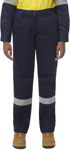 Picture of King Gee Womens Reflective Cotton Drill Work Pant (K43535)