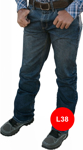 Picture of Ritemate Workwear Mens Pilbara Western Brahman Jeans - Length 38 (RMPW014-L38)