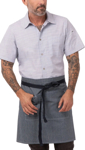 Picture of Chef Works Portland Half Bistro Apron (AHWPT002)