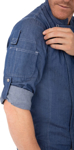 Picture of Chef Works Mens Gramercy Denim Chef Jacket (EXDZ001)