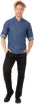 Picture of Chef Works Mens Gramercy Denim Chef Jacket (EXDZ001)