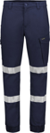 Picture of Syzmik Mens Essential Stretch Taped Cuffed Cargo Pant (ZP935)