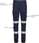 Picture of Syzmik Womens Essential Stretch Taped Cuffed Cargo Pant (ZP735)