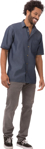 Picture of Chef Works Mens Detroit Short Sleeve Denim Shirt (SKS002)