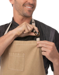 Picture of Chef Works Austin Chefs Bib Apron (ABCCD006)