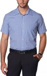 Picture of Winning Spirit Mens Multi Tone Check Short Sleeve Shirt (M7320S)