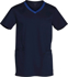 Picture of Winning Spirit Mens V Neck Contrast Trim Scrub Top (M7650)