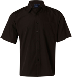 Picture of Winning Spirit Mens Poplin Short Sleeve Business Shirt (BS01S)
