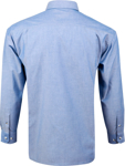 Picture of Winning Spirit Mens Chambray Long Sleeve Shirt (BS03L)