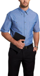 Picture of Winning Spirit Mens Chambray Short Sleeve Shirt (BS03S)