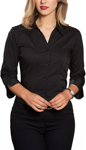 Picture of Winning Spirit Womens Teflon Executive 3/4 Sleeve Shirt (BS07Q)