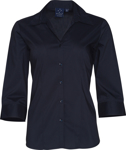 Picture of Winning Spirit Womens Teflon Executive 3/4 Sleeve Shirt (BS07Q)