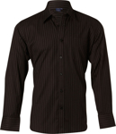 Picture of Winning Spirit Mens Pin Stripe Shirt (BS17)