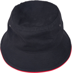 Picture of Winning Spirit Soft Washed With Contrast Sandwich Bucket Hat (CH31)