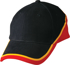 Picture of Winning Spirit Tri Contrast Colours Cap (CH38)