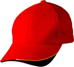 Picture of Winning Spirit Triple Sandwich Peak Cap (CH68)