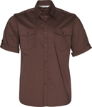 Picture of Winning Spirit Mens Short Sleeve Military Shirt (M7911)